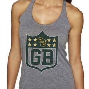 Ladies Green Bay Packers Tank NEW Size Large
